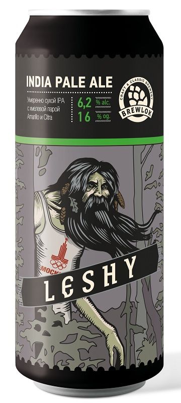 Пиво светлое Brewlok "Леший"