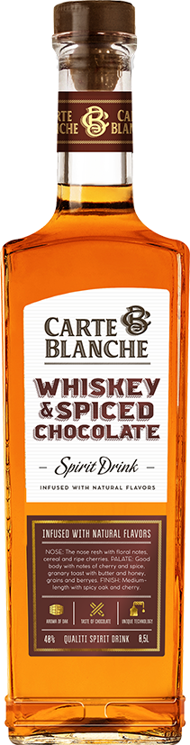 Настойка Carte Blanche Whiskey&Spiced Chocolate Flavour