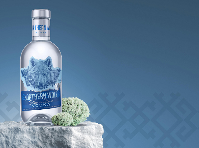 Новинка: Водка "Северный волк" в Мильстрим!