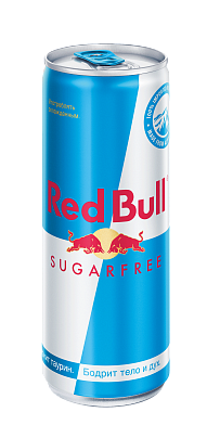 Энергетический напиток Ред Булл sugarfree