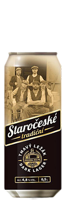 Пиво Староческе традични темный лагер